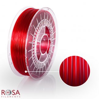 PETG Standard Red Transparent ROSA3D